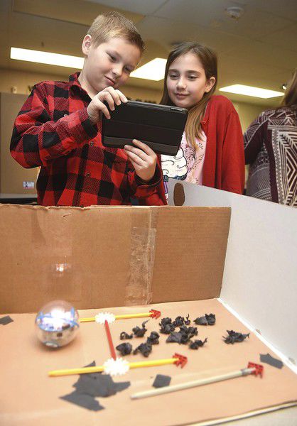 Oak Hill middle school students use STEAM initiatives to act out scenes from classic story